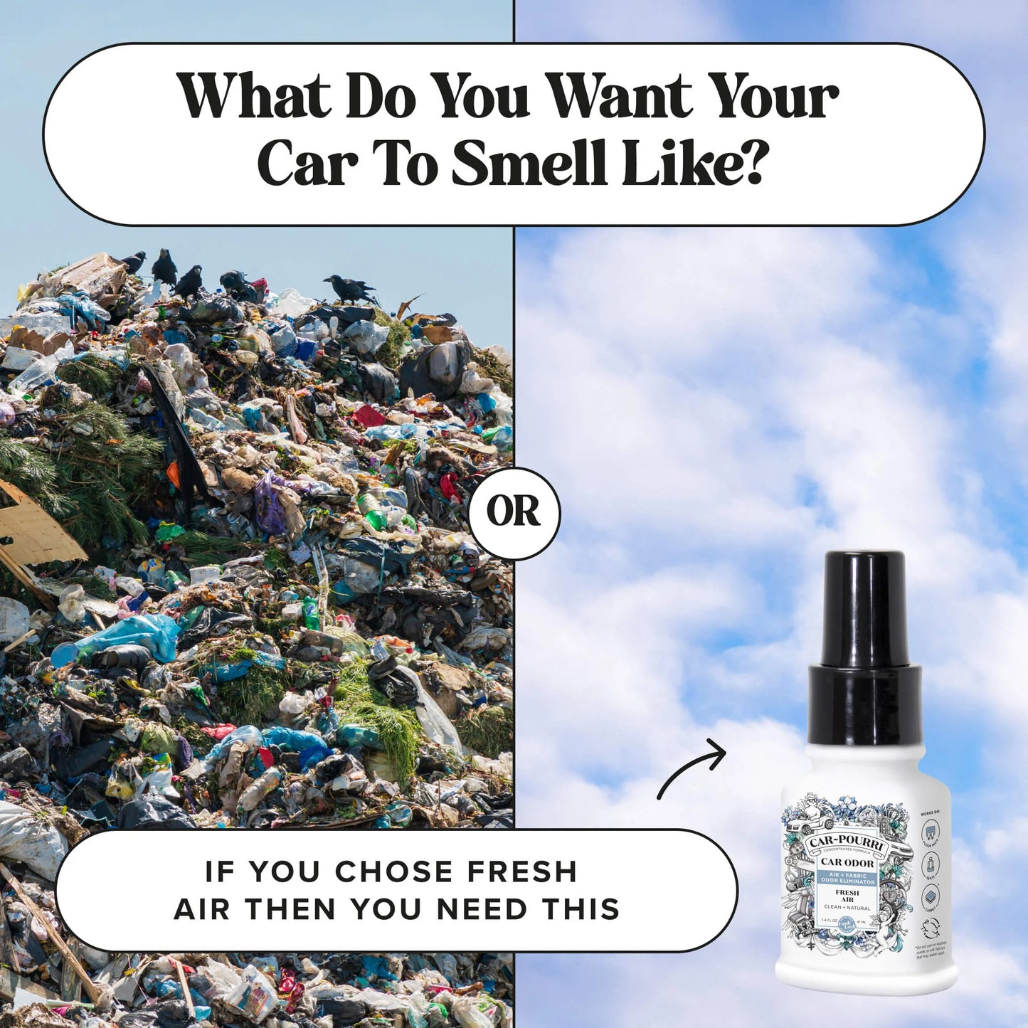 Fresh Air - Car~Pourri Car Air Freshener