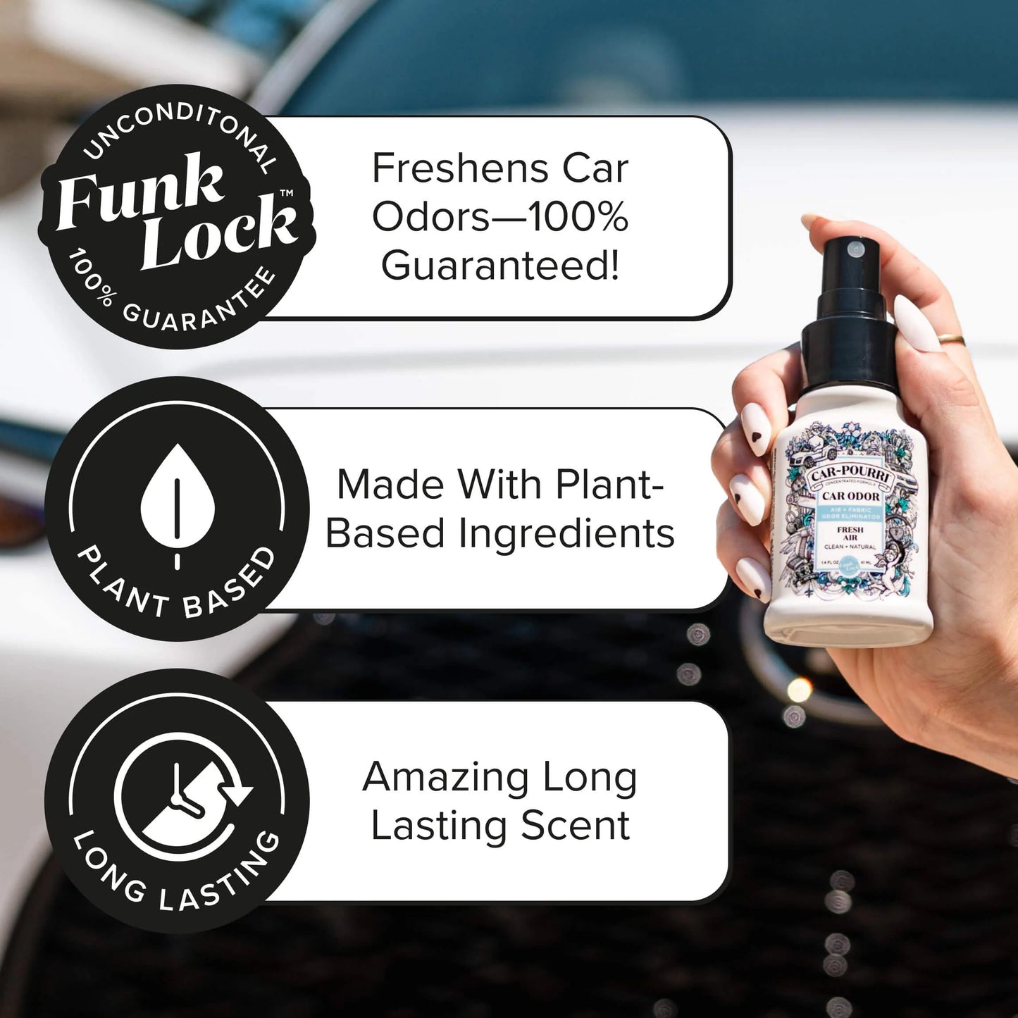 Fresh Air - Car~Pourri Car Air Freshener