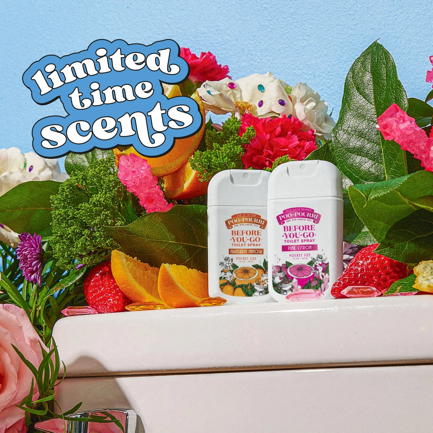 Pink Citron Pocket Sprayer - Poo~Pourri Toilet Spray