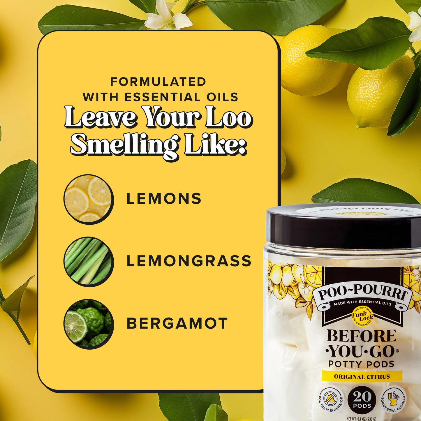 Potty Pods - Poo~Pourri Toilet Bowl Pods