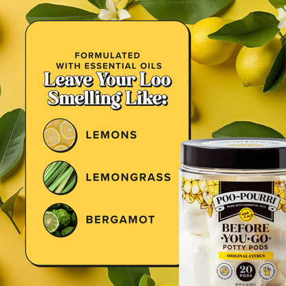 Potty Pods - Poo~Pourri Toilet Bowl Pods