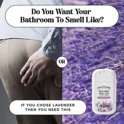 Lavender Vanilla Pocket Sprayer - Poo~Pourri Toilet Spray