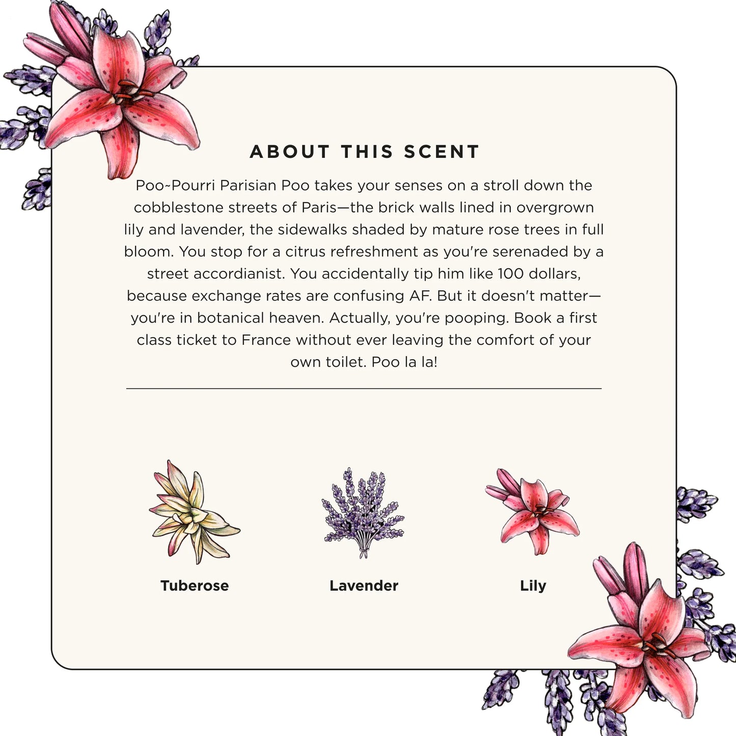 Parisian Poo 10ml - Poo~Pourri Toilet Spray