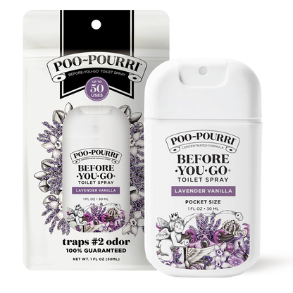 Lavender Vanilla Pocket Sprayer - Poo~Pourri Toilet Spray