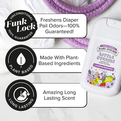Little Stinker Diaper Pail Odor Freshener Pocket Sprayer