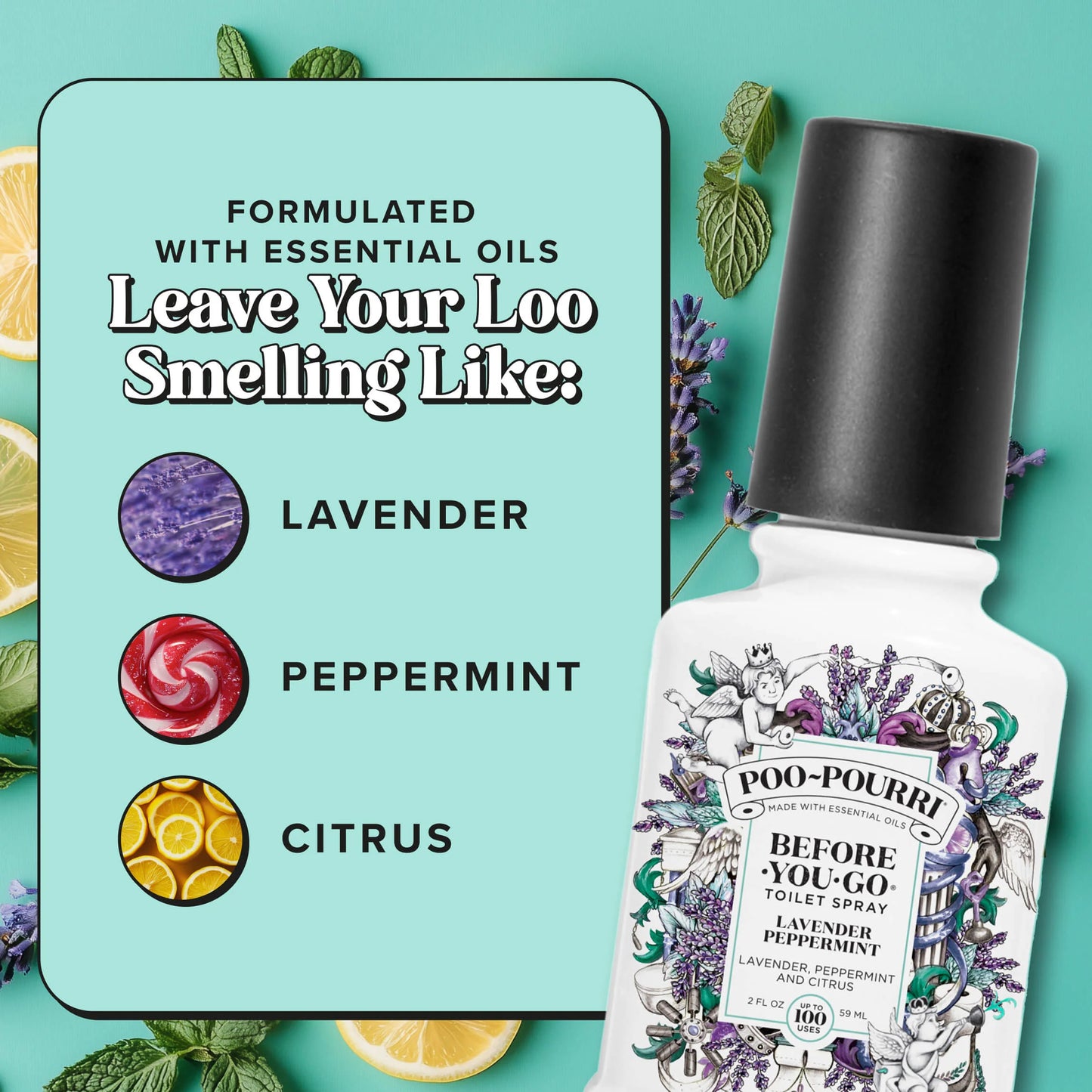 Lavender Peppermint - Poo~Pourri Toilet Spray