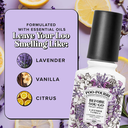 Lavender Vanilla - Poo~Pourri Toilet Spray