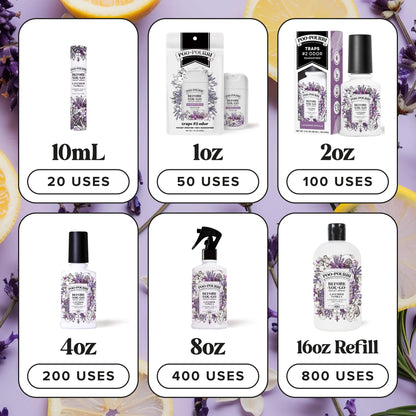 Lavender Vanilla Pocket Sprayer - Poo~Pourri Toilet Spray