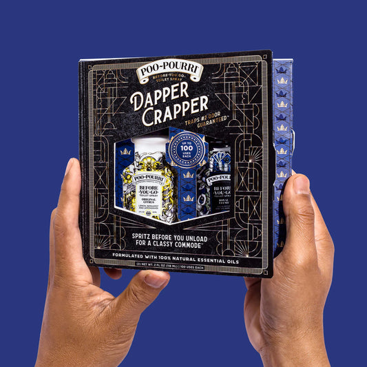 Dapper Crapper - Poo~Pourri Toilet Spray