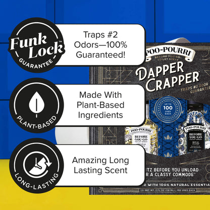 Dapper Crapper - Poo~Pourri Toilet Spray