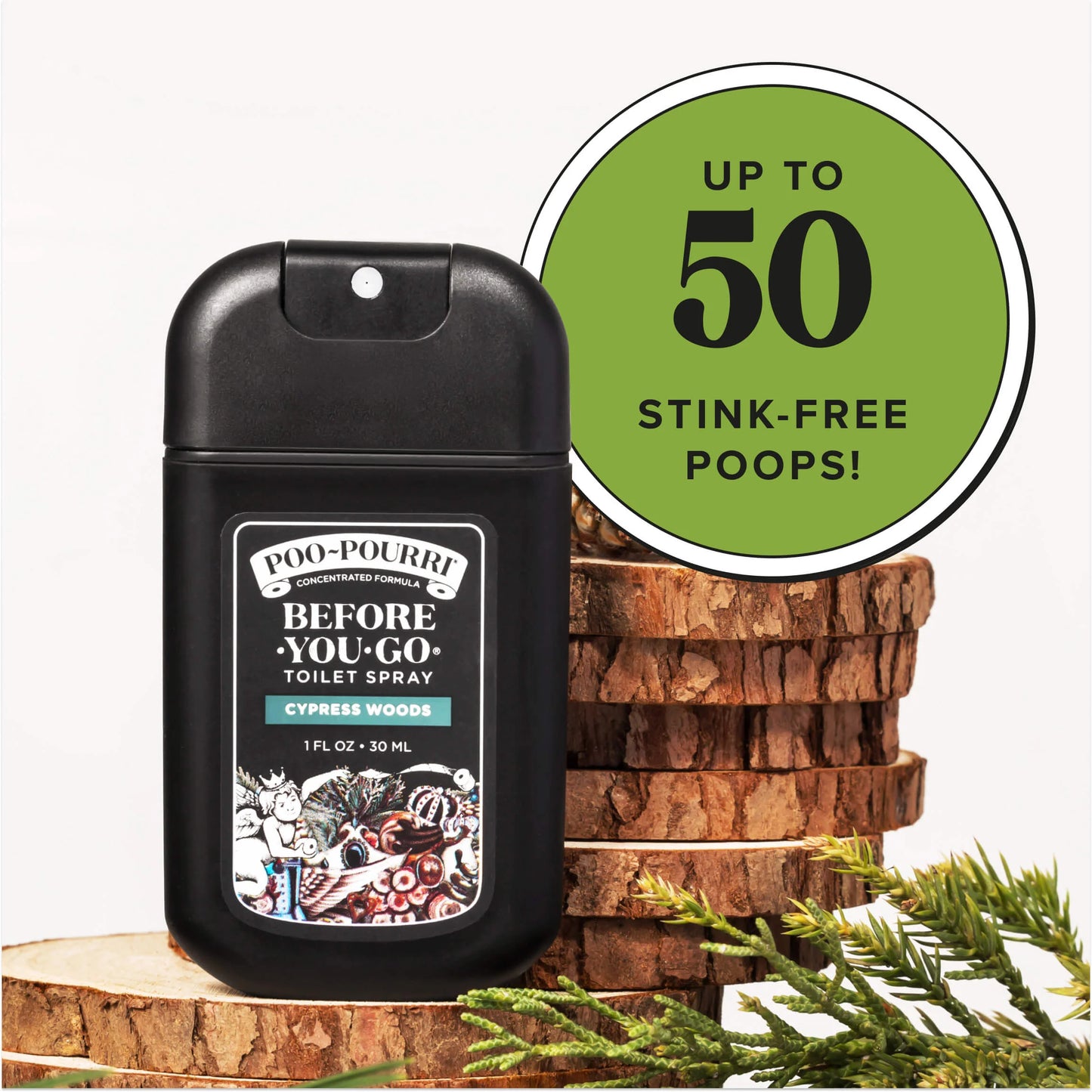 Cypress Woods Pocket Sprayer - Poo~Pourri Toilet Spray