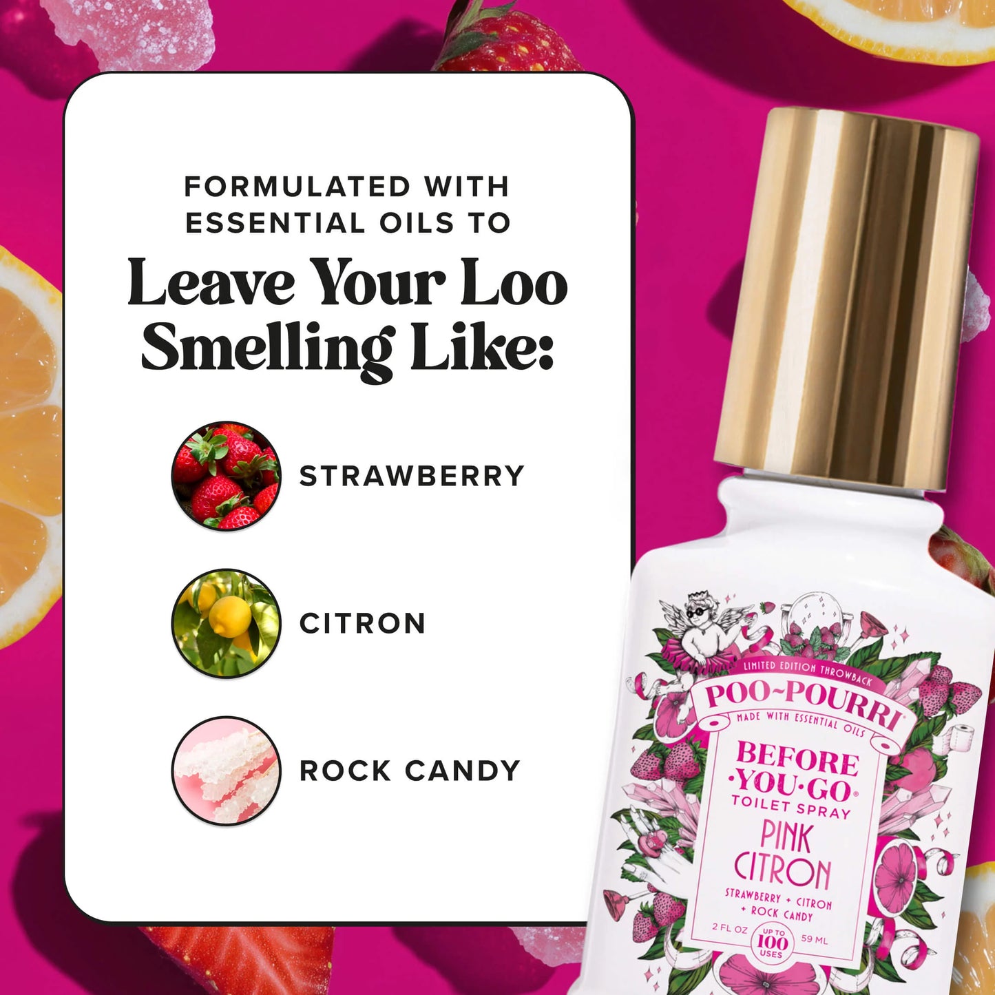 Pink Citron - Poo~Pourri Toilet Sprays