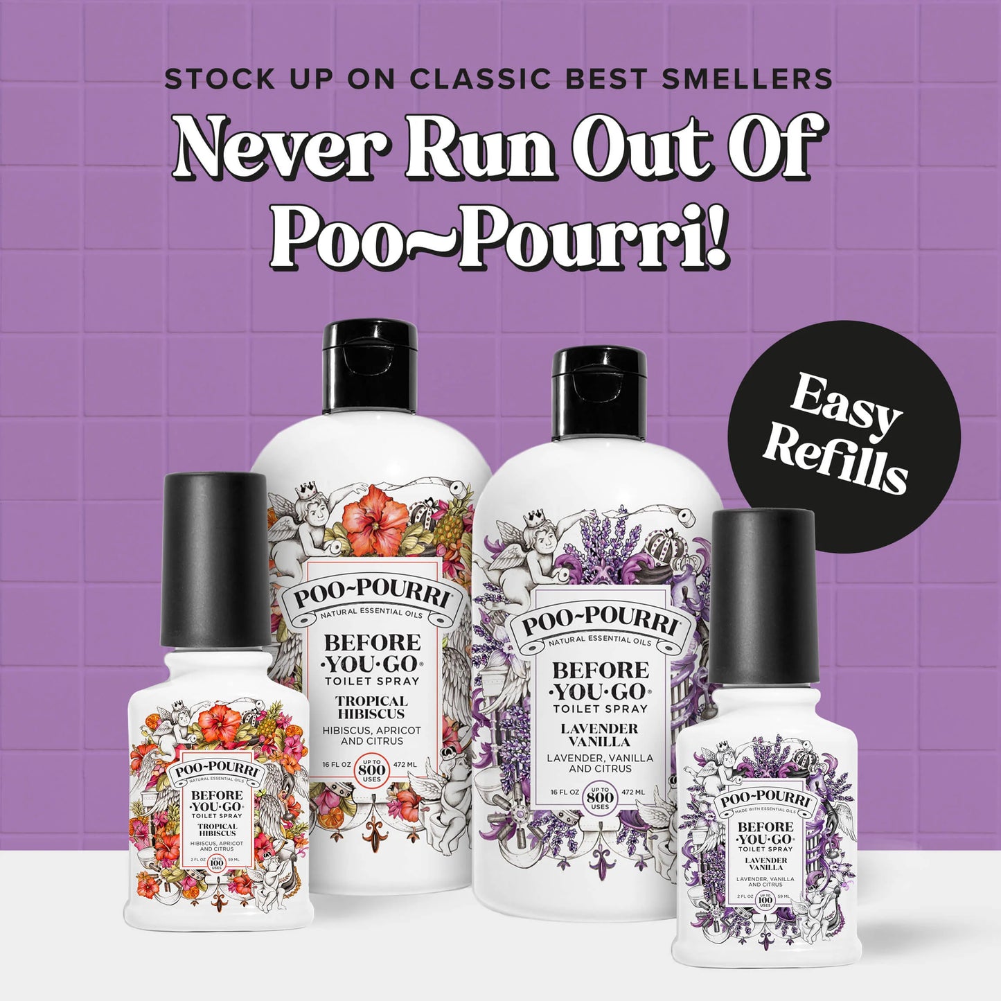 Lavender Vanilla - Poo~Pourri Toilet Spray