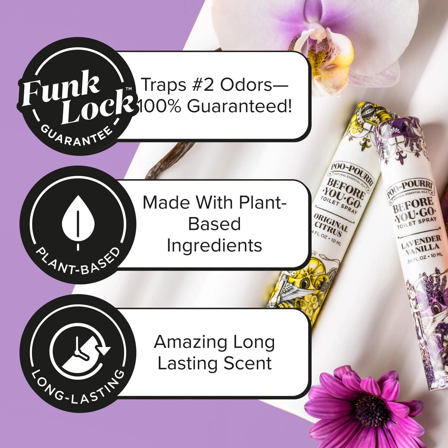 Lavender Vanilla 10ml - Poo~Pourri Toilet Spray