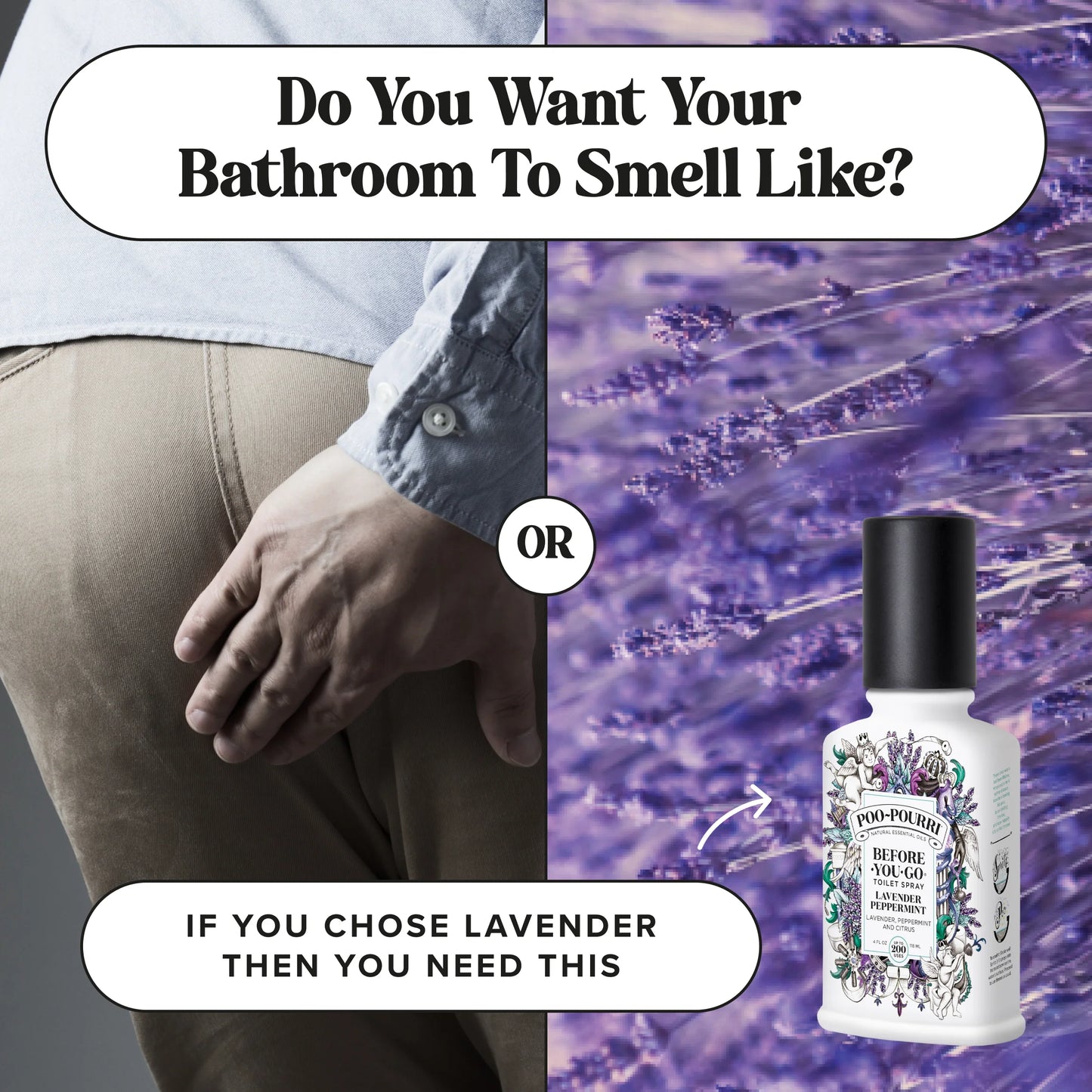 Lavender Peppermint - Poo~Pourri Toilet Spray