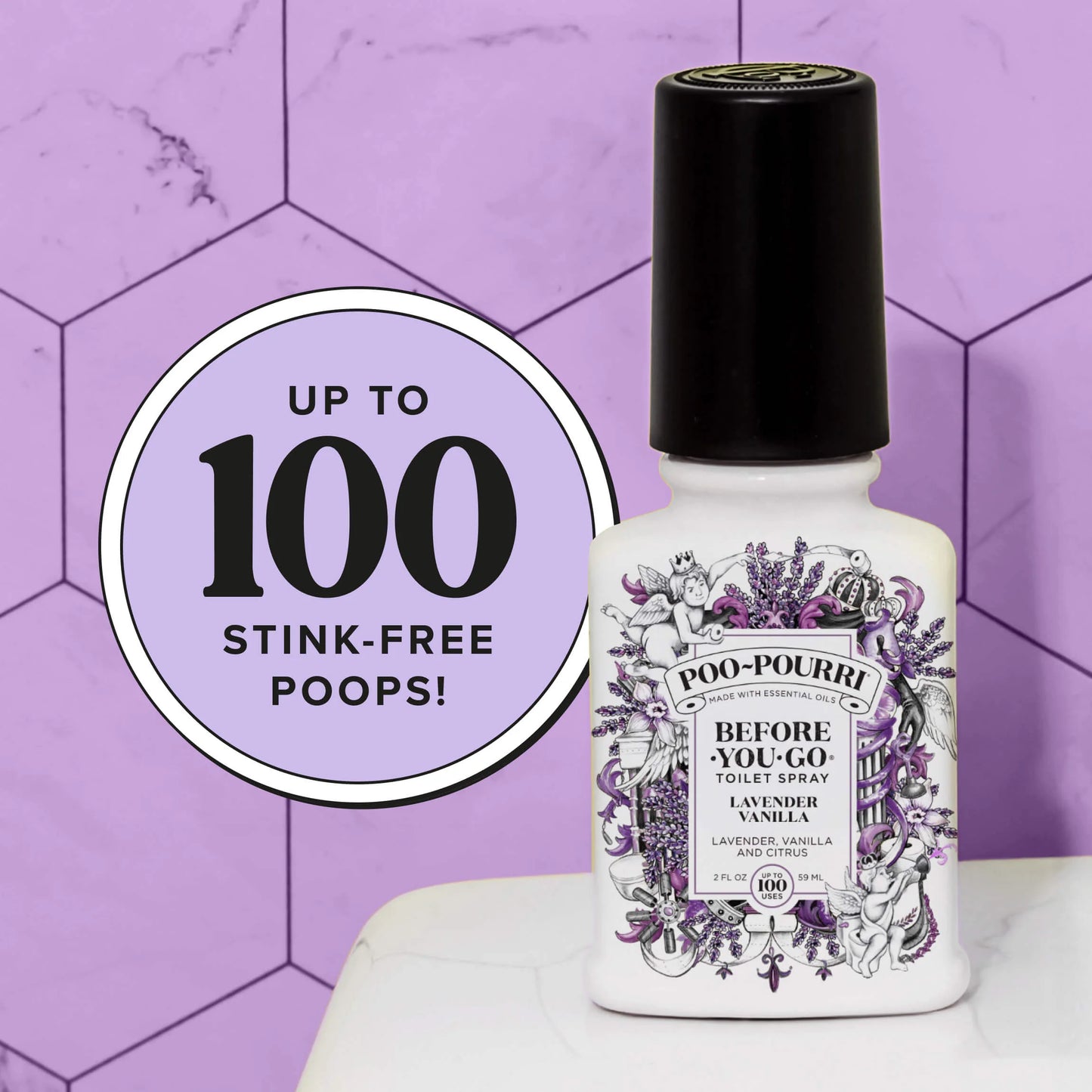 Lavender Vanilla - Poo~Pourri Toilet Spray