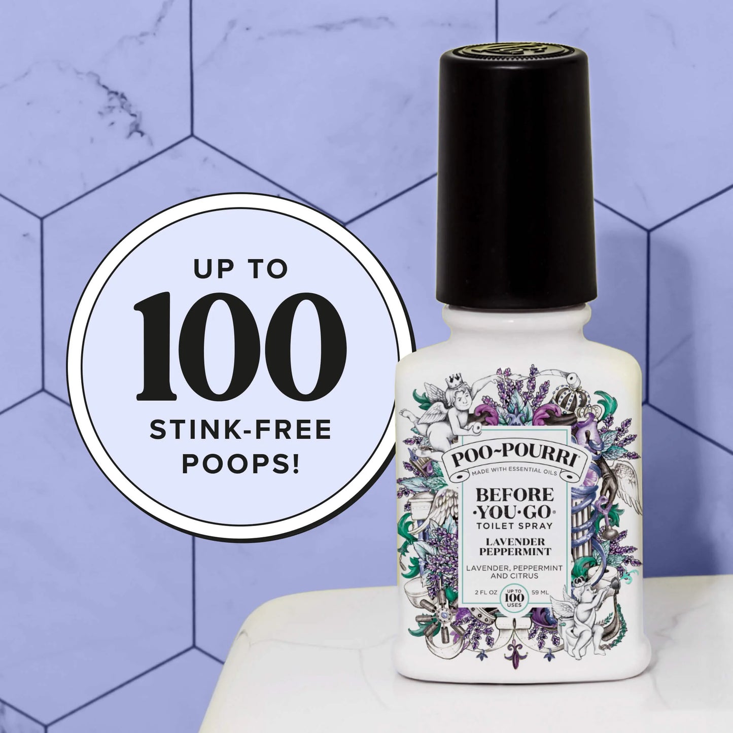 Lavender Peppermint - Poo~Pourri Toilet Spray
