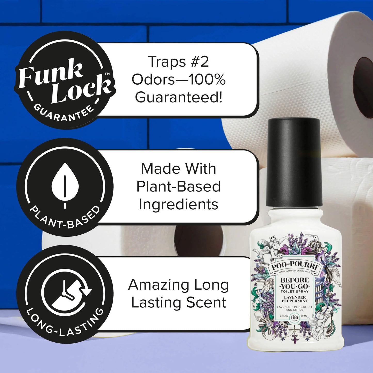 Lavender Peppermint Refill - Poo~Pourri Toilet Spray