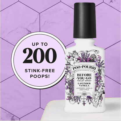 Lavender Vanilla - Poo~Pourri Toilet Spray