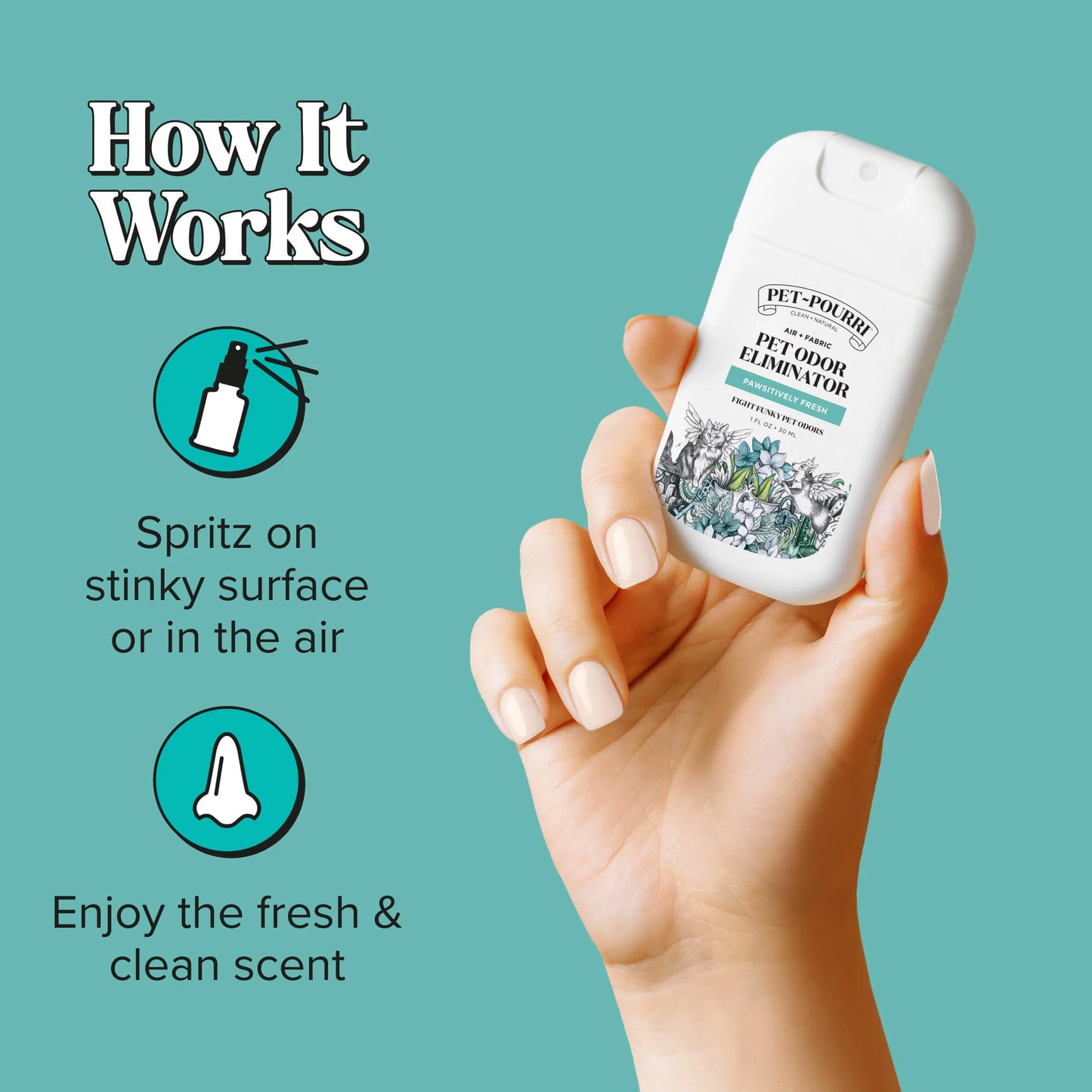 Pawsitively Fresh Pocket Sprayer