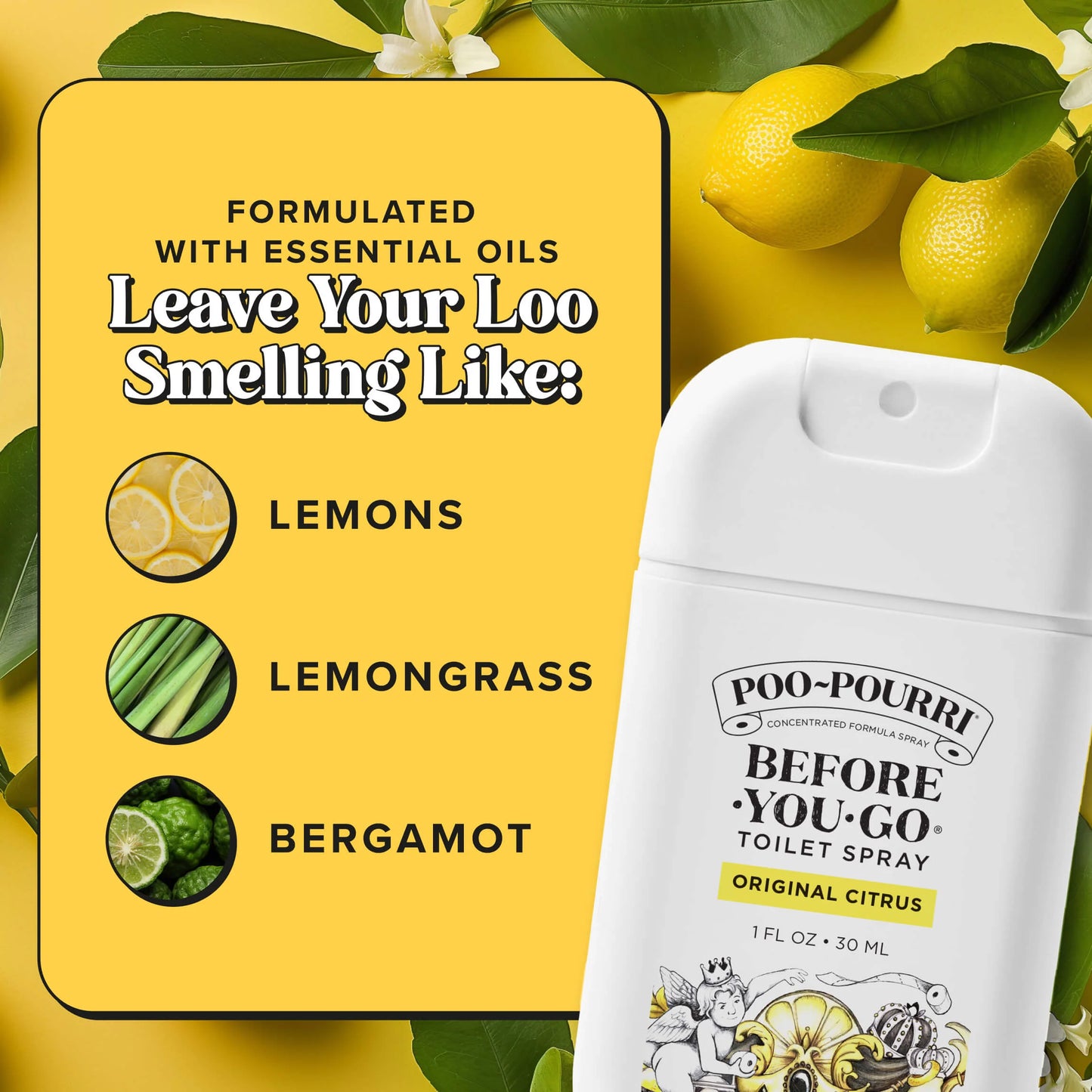 Original Citrus Pocket Sprayer - Poo~Pourri Toilet Spray