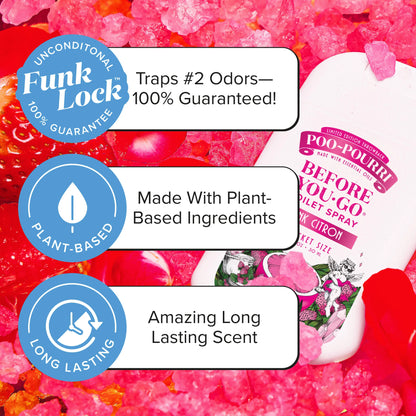 Pink Citron Pocket Sprayer - Poo~Pourri Toilet Spray