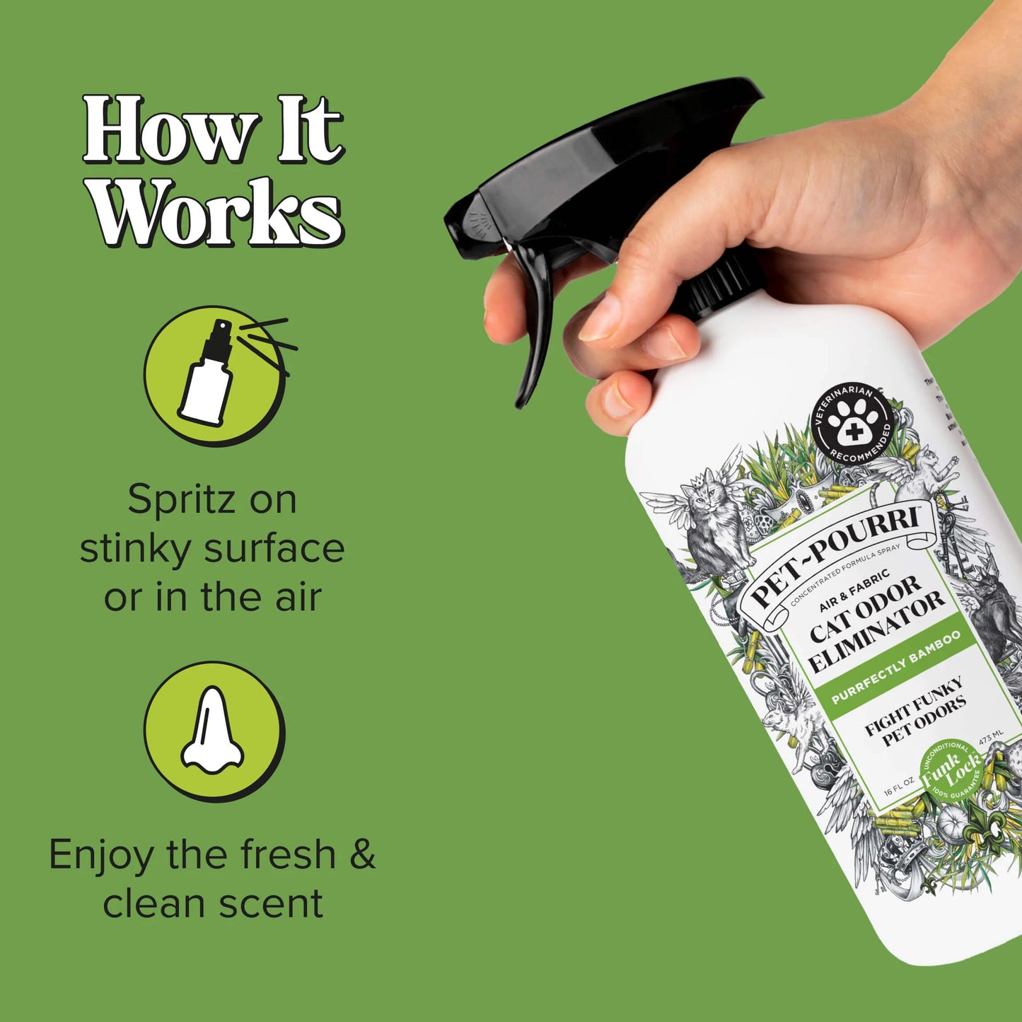 Purrfectly Bamboo - Pet~Pourri Room Spray