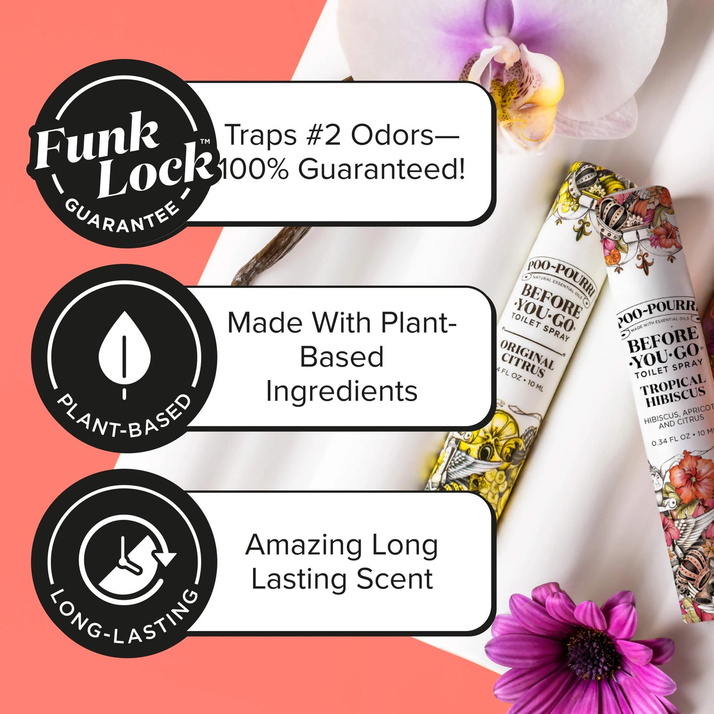 Tropical Hibiscus 10ml - Poo~Pourri Toilet Spray