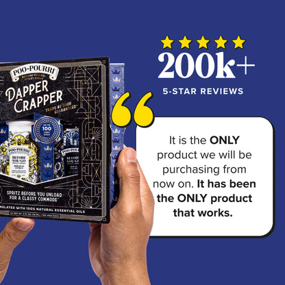 Dapper Crapper - Poo~Pourri Toilet Spray