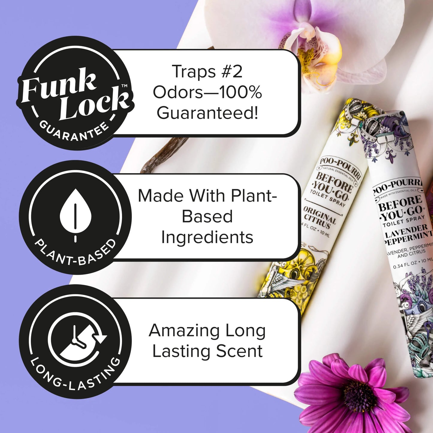 Lavender Peppermint 10ml - Poo~Pourri Toilet Spray