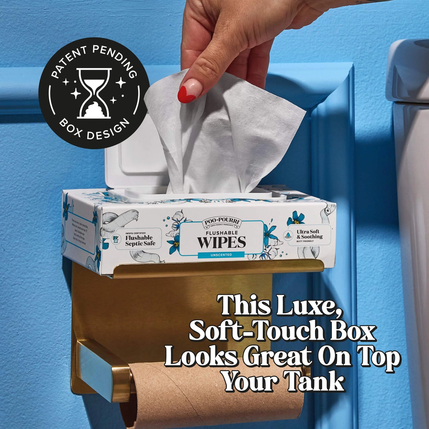Cucumber Aloe Flushable Wipes - Poo~Pourri