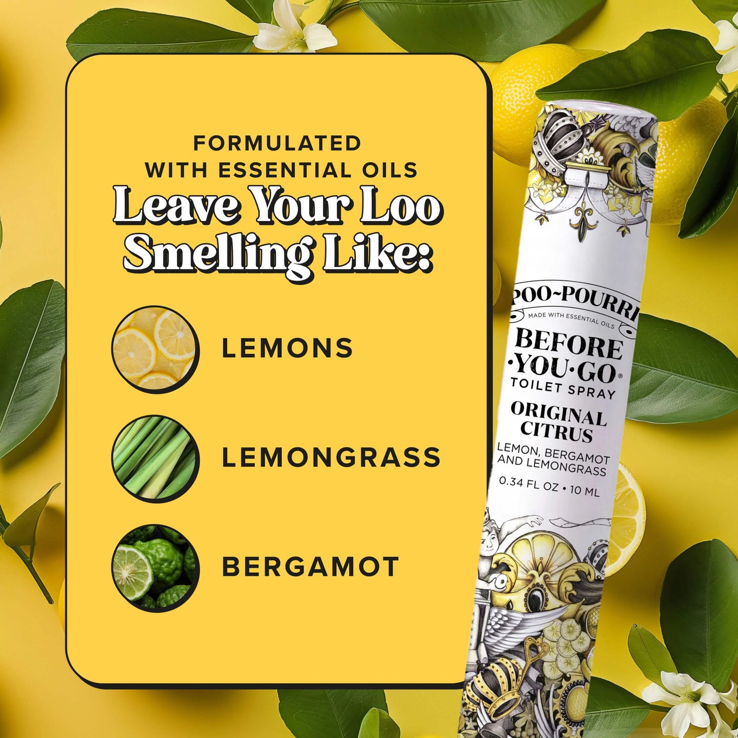 Original Citrus 10ml - Poo~Pourri Toilet Spray