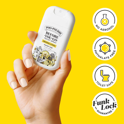 Original Citrus Pocket Sprayer - Poo~Pourri Toilet Spray